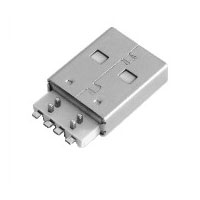 usb a公smt式 钉脚型