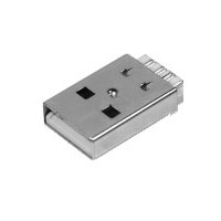 usb A公短体焊线式